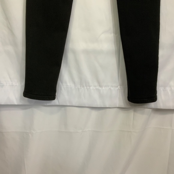 Victoria's Secret Black Denim VS MID RISE SIREN size 8 very good pre-owned cond. - Picture 7 of 13